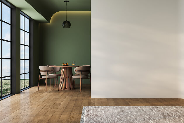 kitchen with island