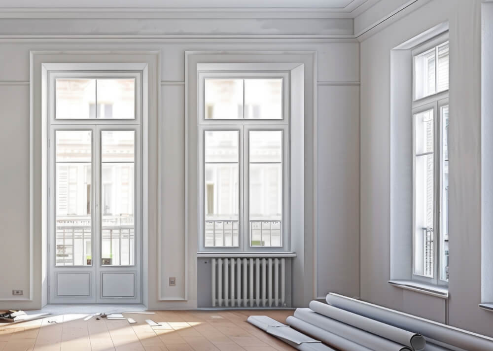 Classic Interior Walls & Trim Painting after